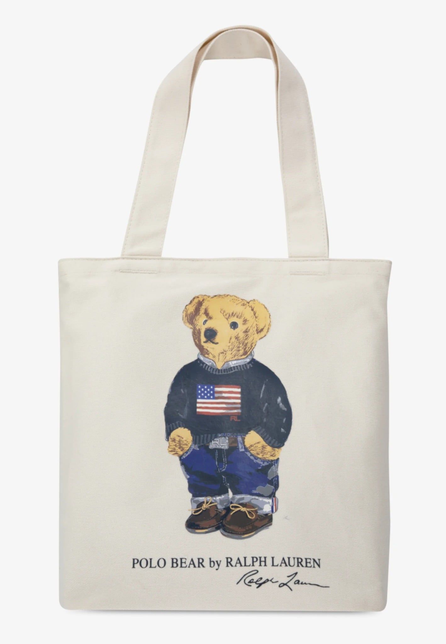  Túi Canvas Polo Bear Tote Bag Nam Nữ Hàng Chính Hãng | Fox Sneaker 