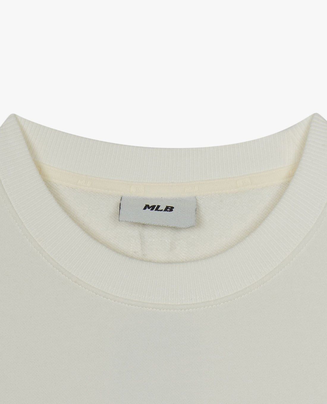  Sweater MLB Mono Denim Trắng 3AMTM0851 