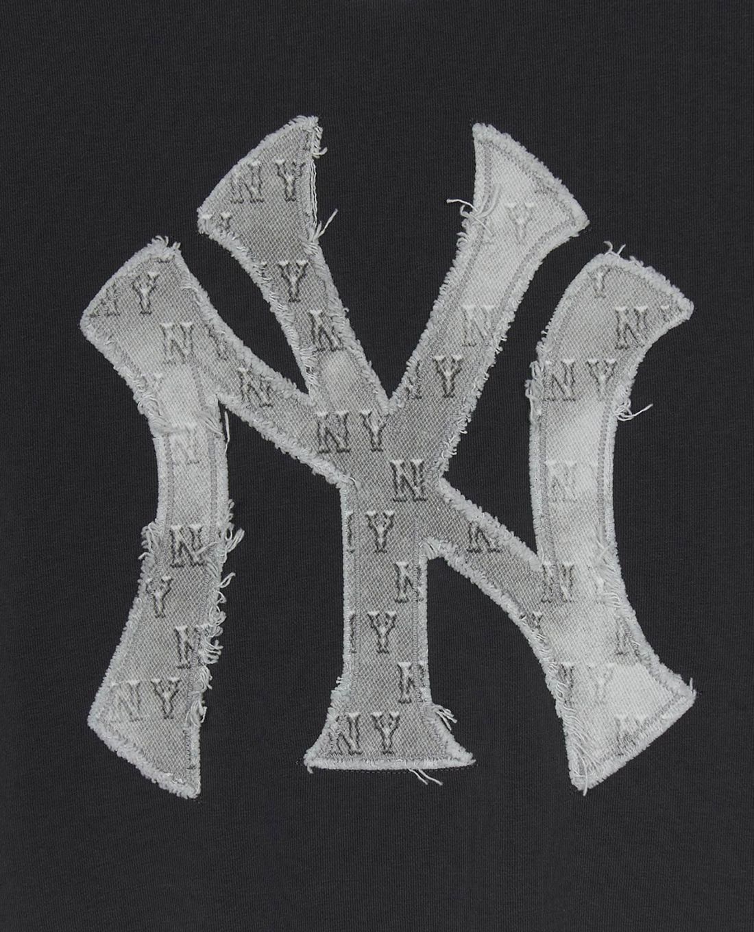  Sweater MLB Mono Denim Xám 3AMTM0851 