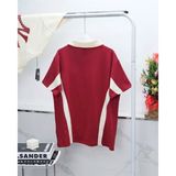  SALE - Polo New Era Jersey Ny Đỏ Mận 