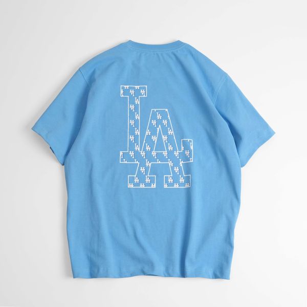 Áo New Era Monogram LA Xanh Dương Hàng Chính Hãng 12402358