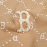  Áo Sweater MLB B Mono SS24 Hàng Chính Hãng Màu Nâu 