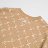  Áo Sweater MLB B Mono SS24 Hàng Chính Hãng Màu Nâu 