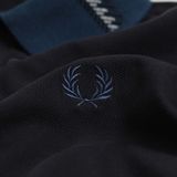  Polo Fred Perry Xanh Cổ Sọc Hàng Chính Hãng 