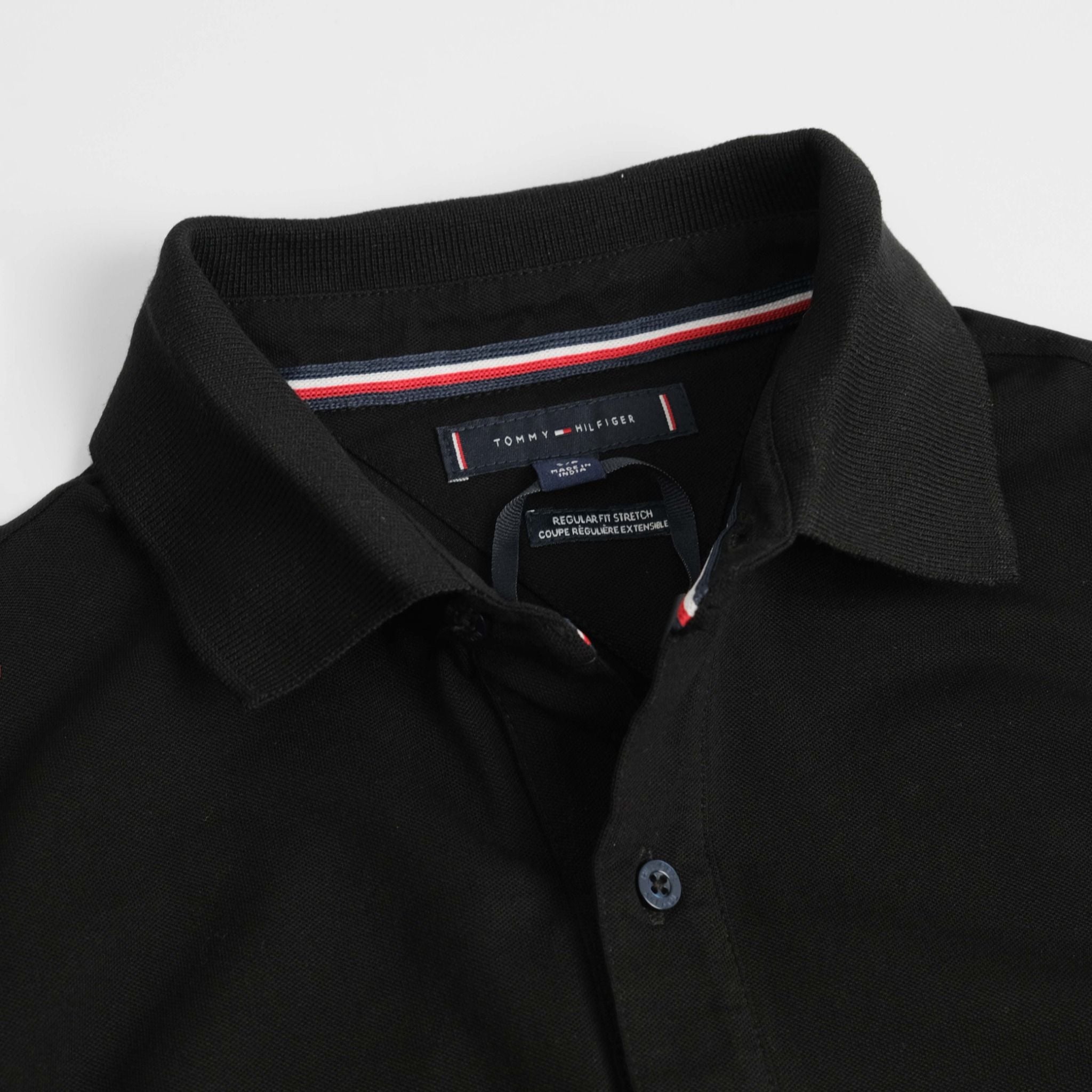  Áo Polo Tommy Hilfiger 1985 Logo Black 78J6983 001 Hàng Chính Hãng 