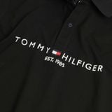  Áo Polo Tommy Hilfiger 1985 Logo Black 78J6983 001 Hàng Chính Hãng 