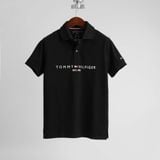  Áo Polo Tommy Hilfiger 1985 Logo Black 78J6983 001 Hàng Chính Hãng 