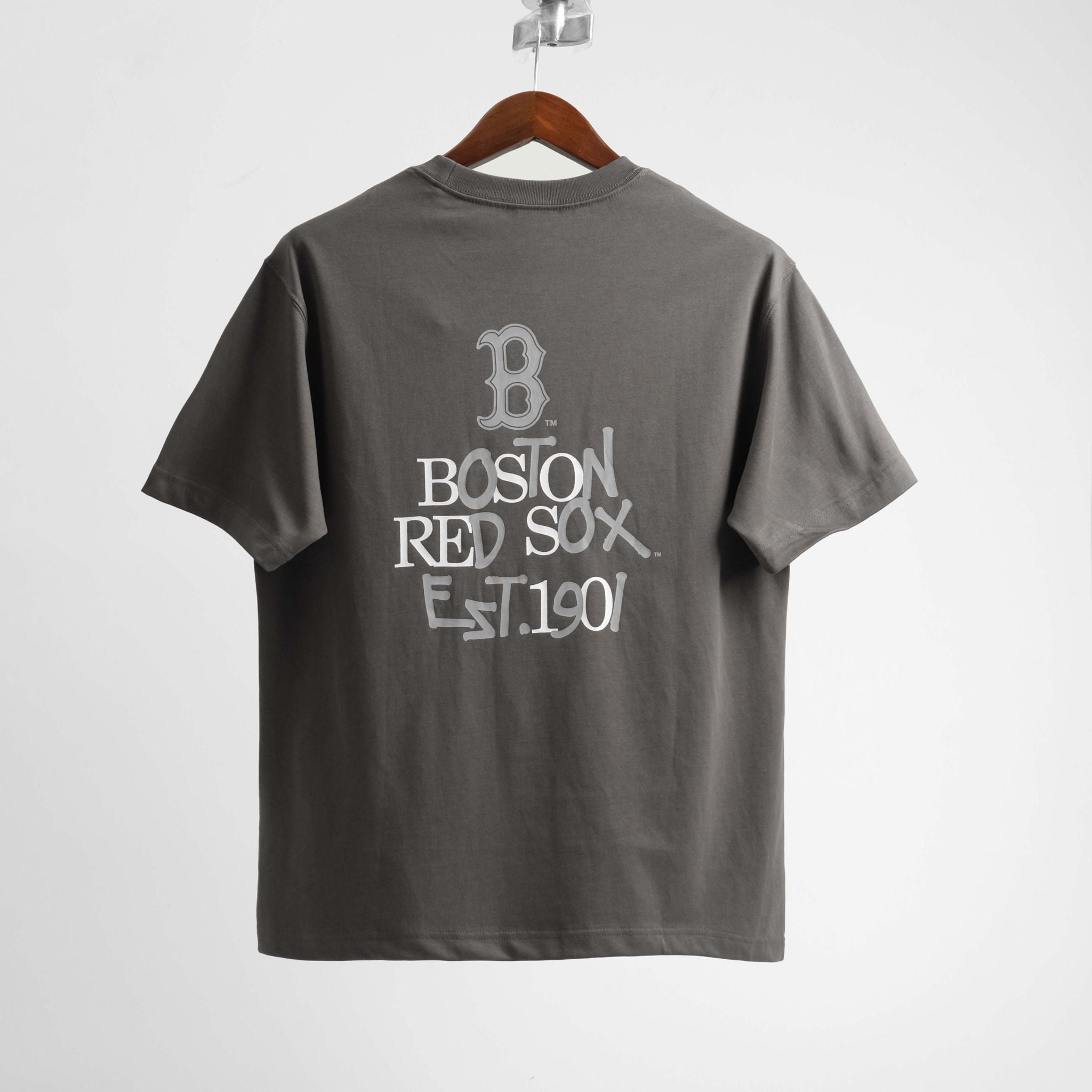  Áo Thun New Era B 1901 Xám Hàng Chính Hãng 16762517 