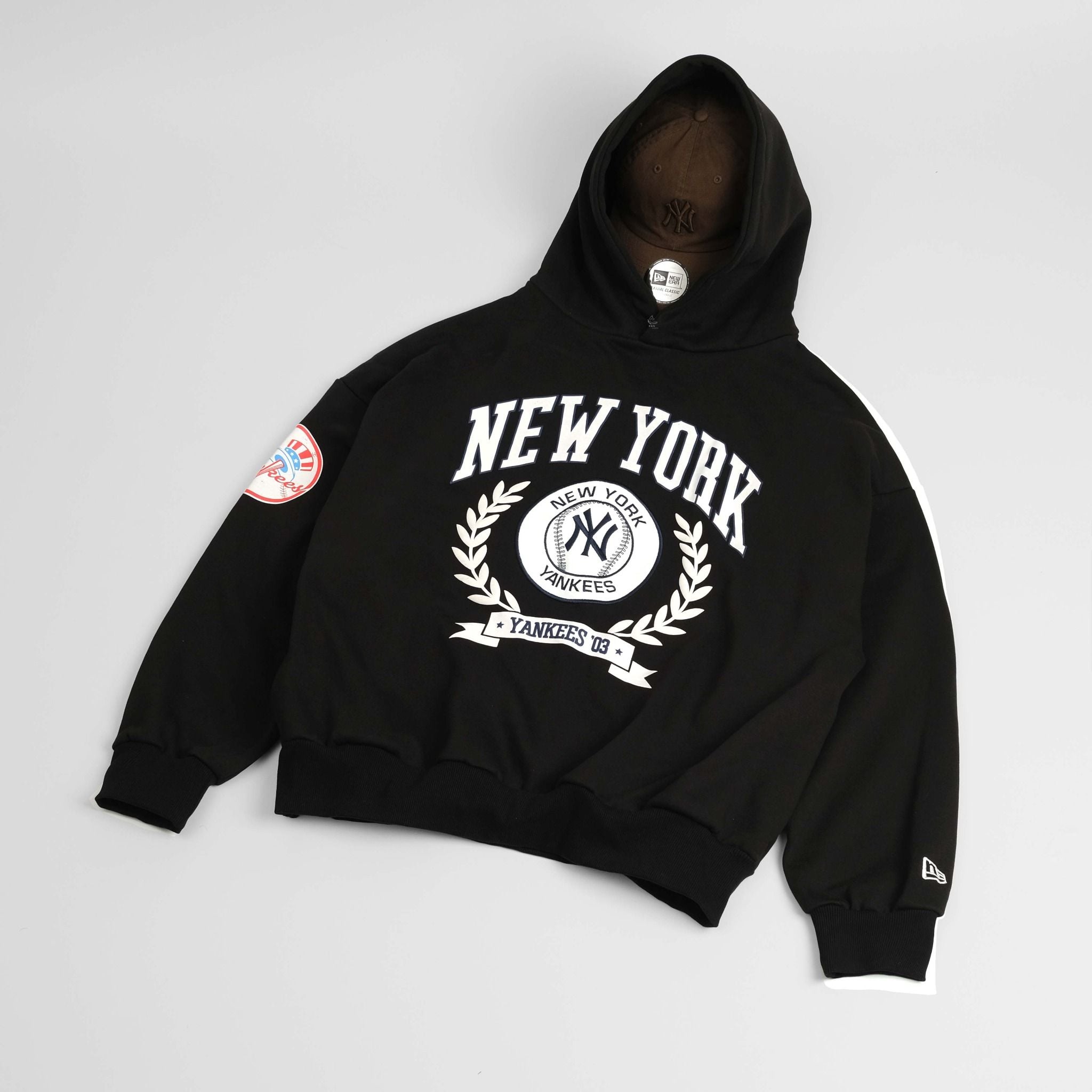  Hoodie New Era New York Đen 14362962 Hàng Chính Hãng 