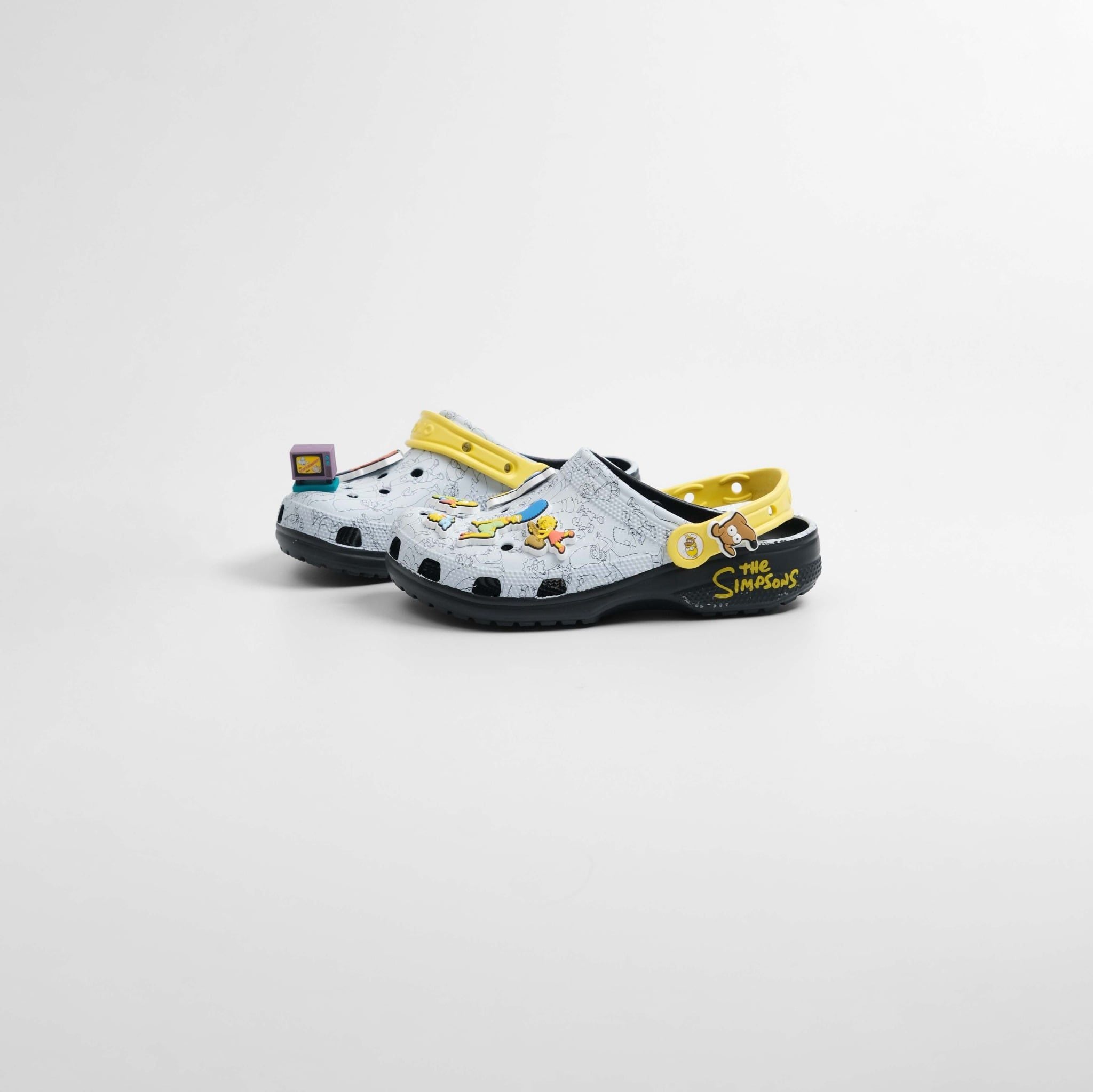 Dép Sục Nam Crocs Classic Hoạt Hình The Simpson 