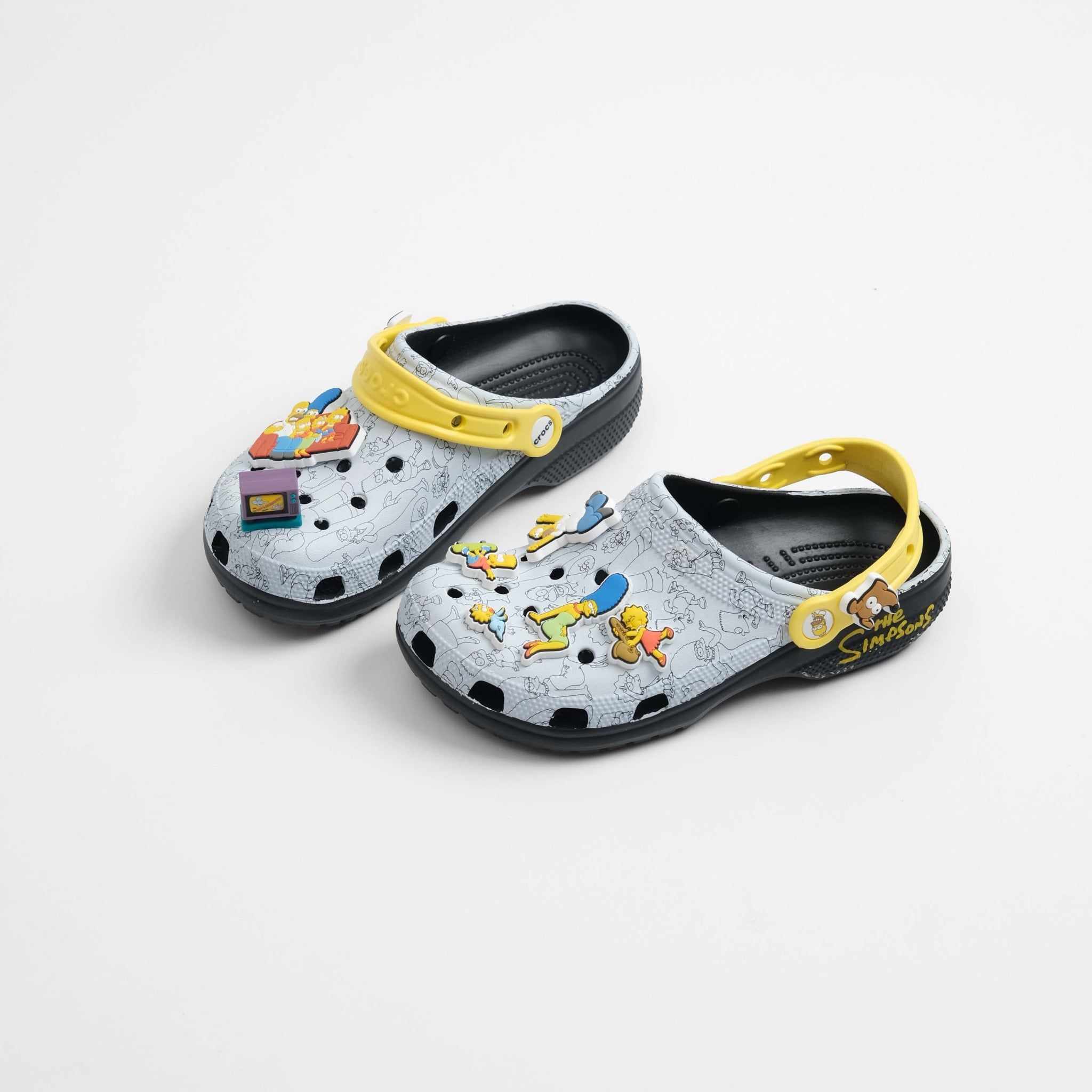  Dép Sục Nam Crocs Classic Hoạt Hình The Simpson 
