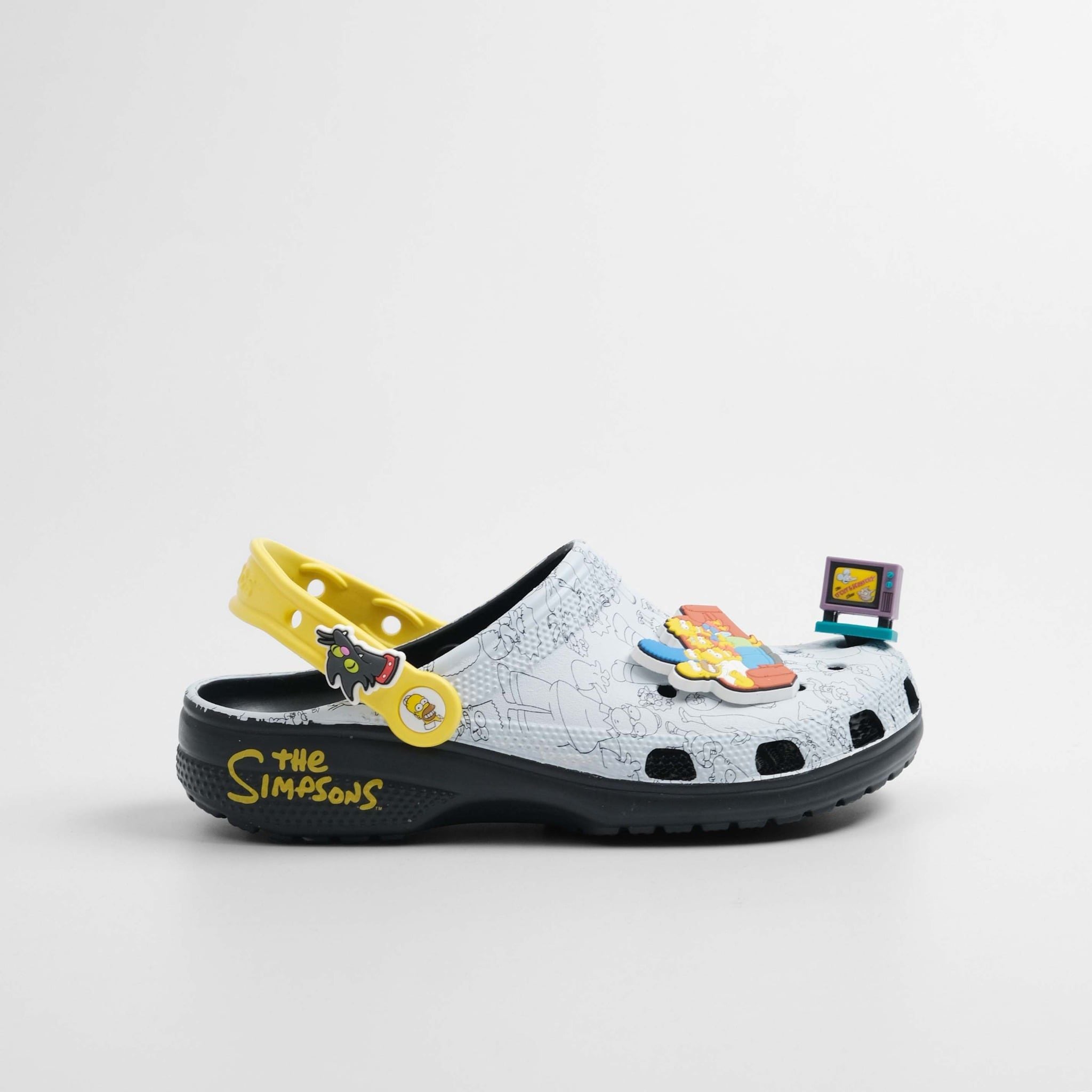  Dép Sục Nam Crocs Classic Hoạt Hình The Simpson 