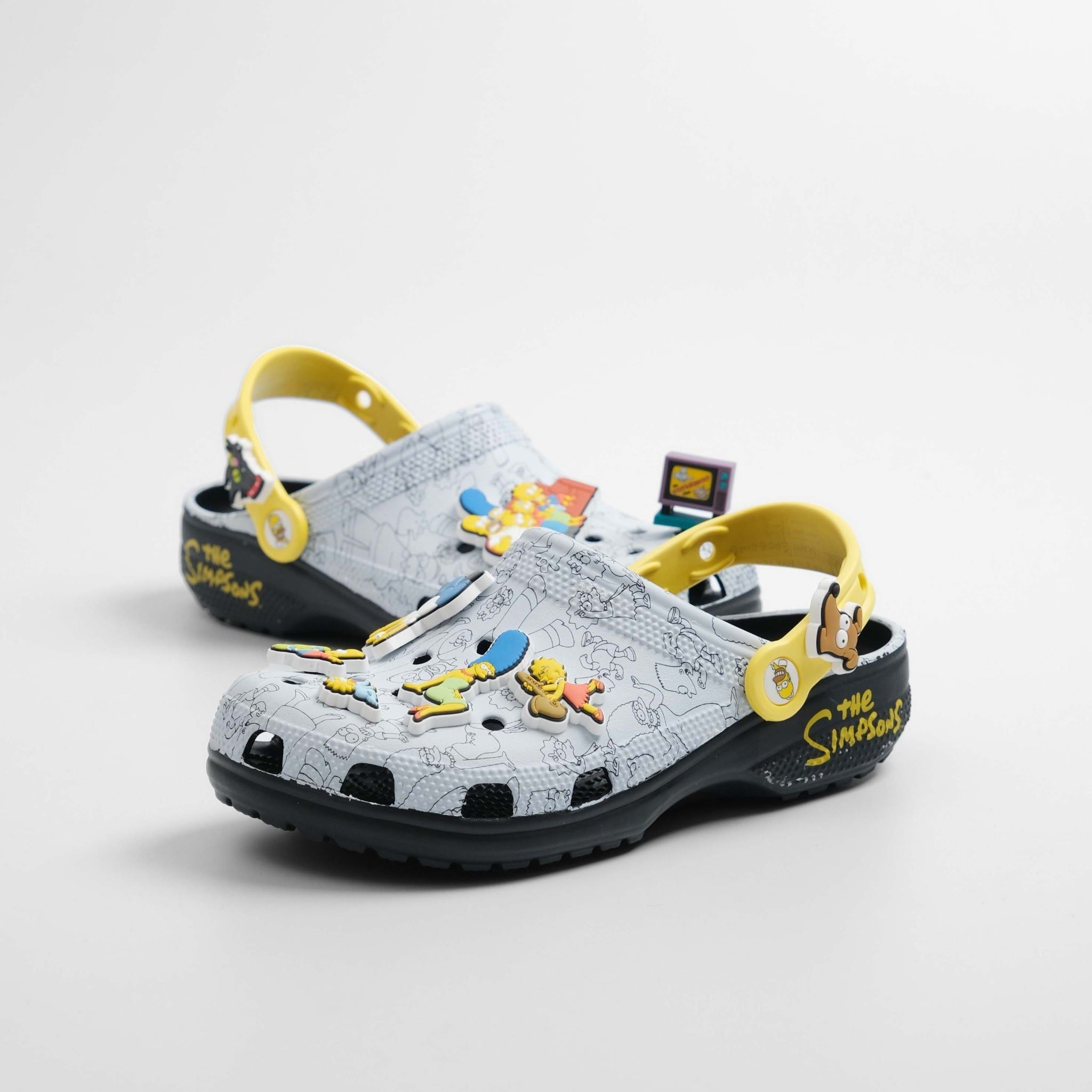  Dép Sục Nam Crocs Classic Hoạt Hình The Simpson 