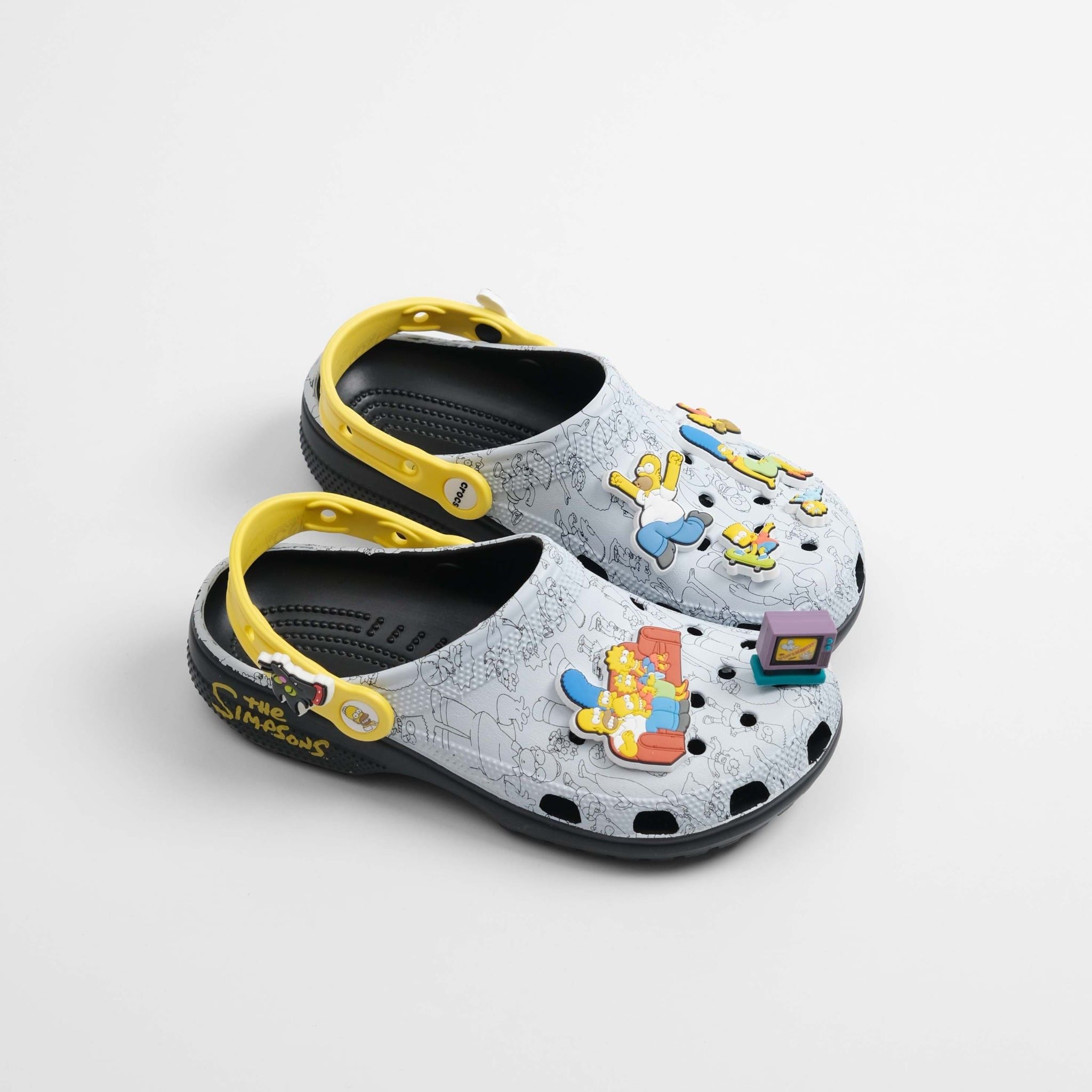  Dép Sục Nam Crocs Classic Hoạt Hình The Simpson 