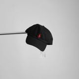  Mũ Nón Ralph Lauren Màu Đen Logo Đỏ 