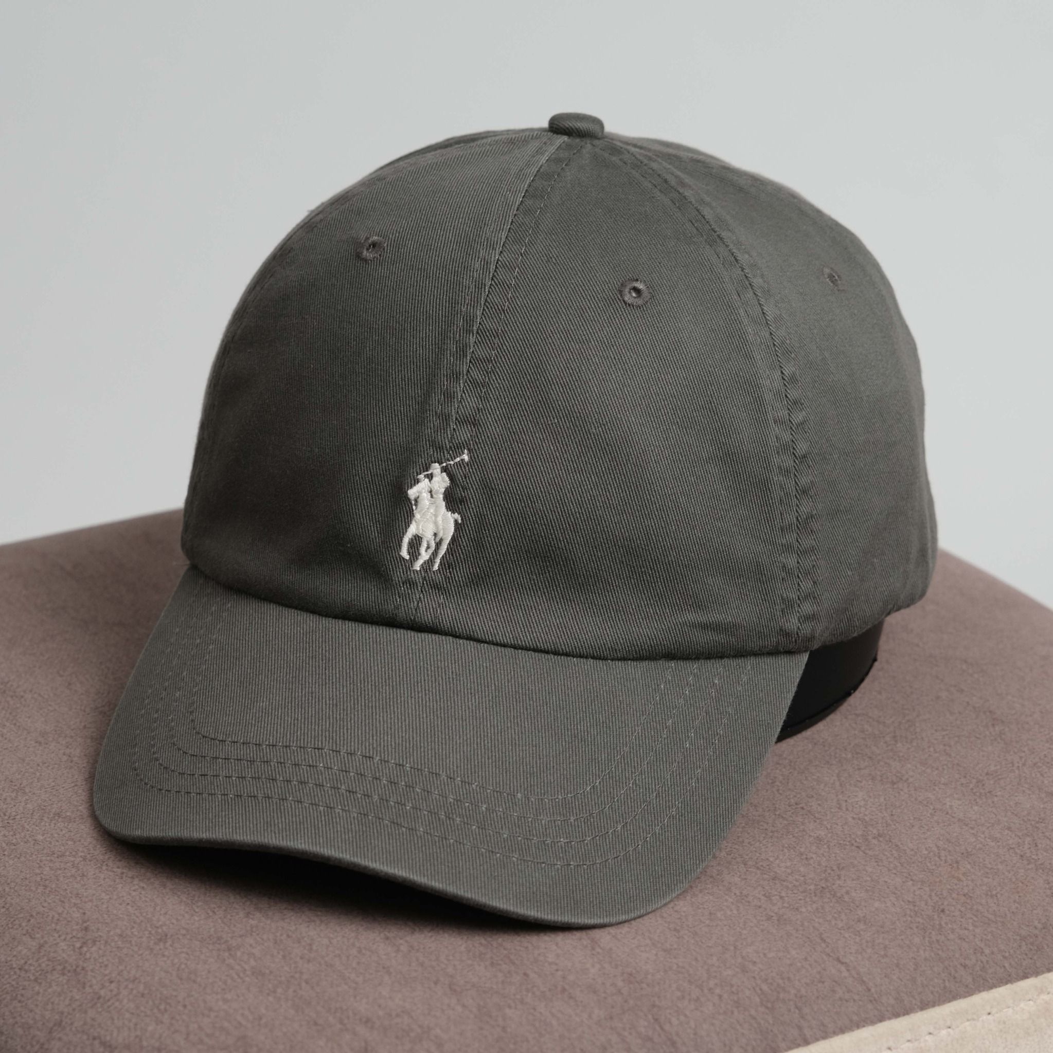  Nón Ralph Lauren Xám 