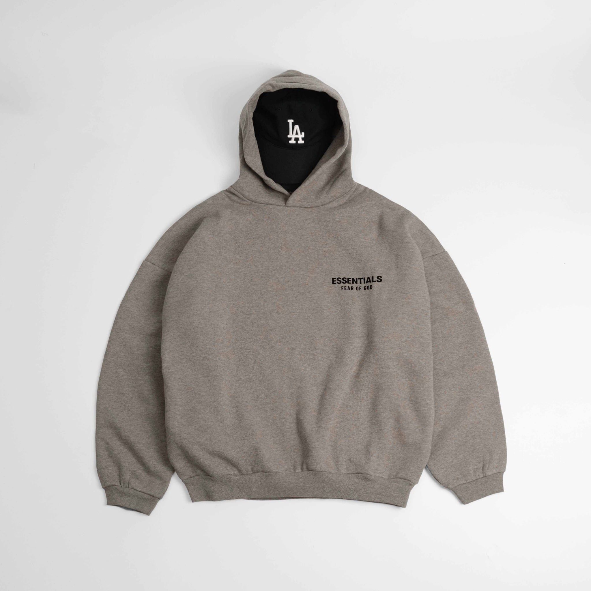  Hoodie Fear Of God Heather Grey S25 Hàng Chính Hãng 