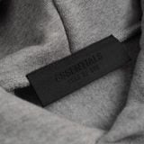  Hoodie Fear Of God Xám Chữ Đỏ Hàng Chính Hãng S25 