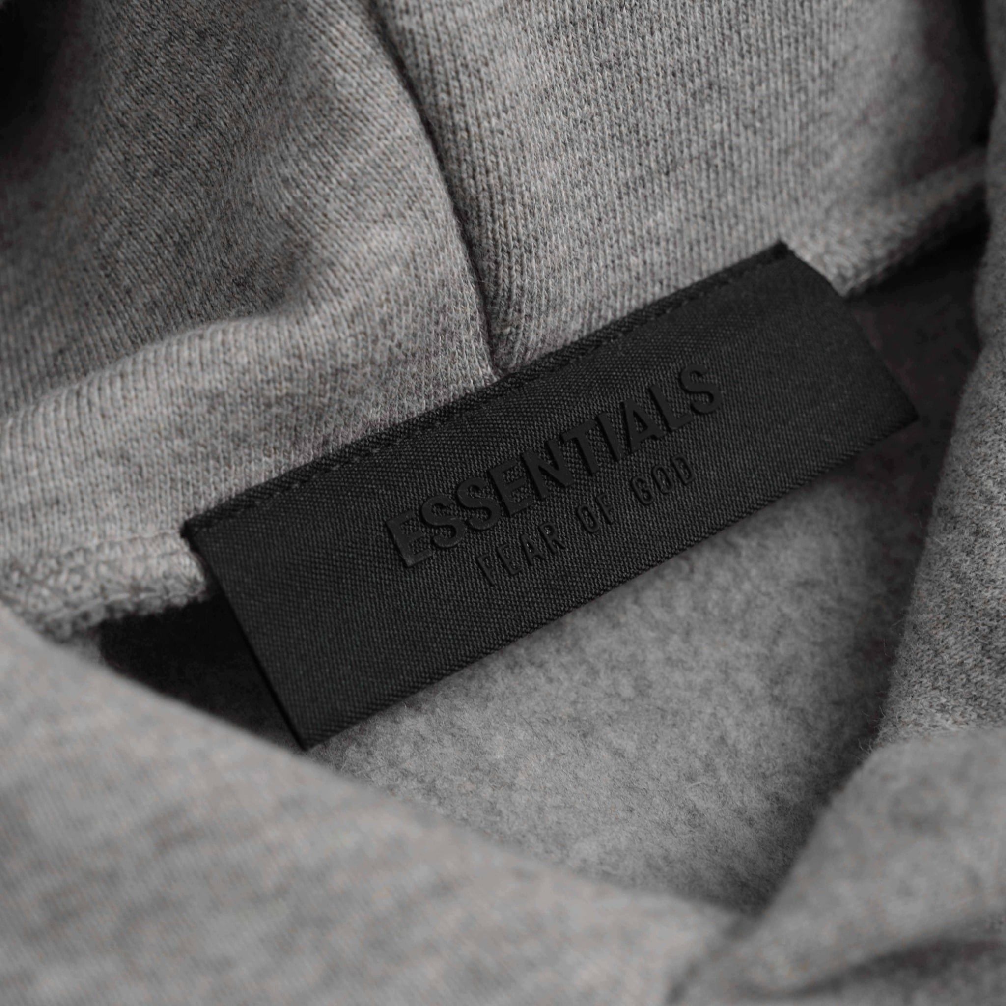  Hoodie Fear Of God Xám Chữ Đỏ Hàng Chính Hãng S25 