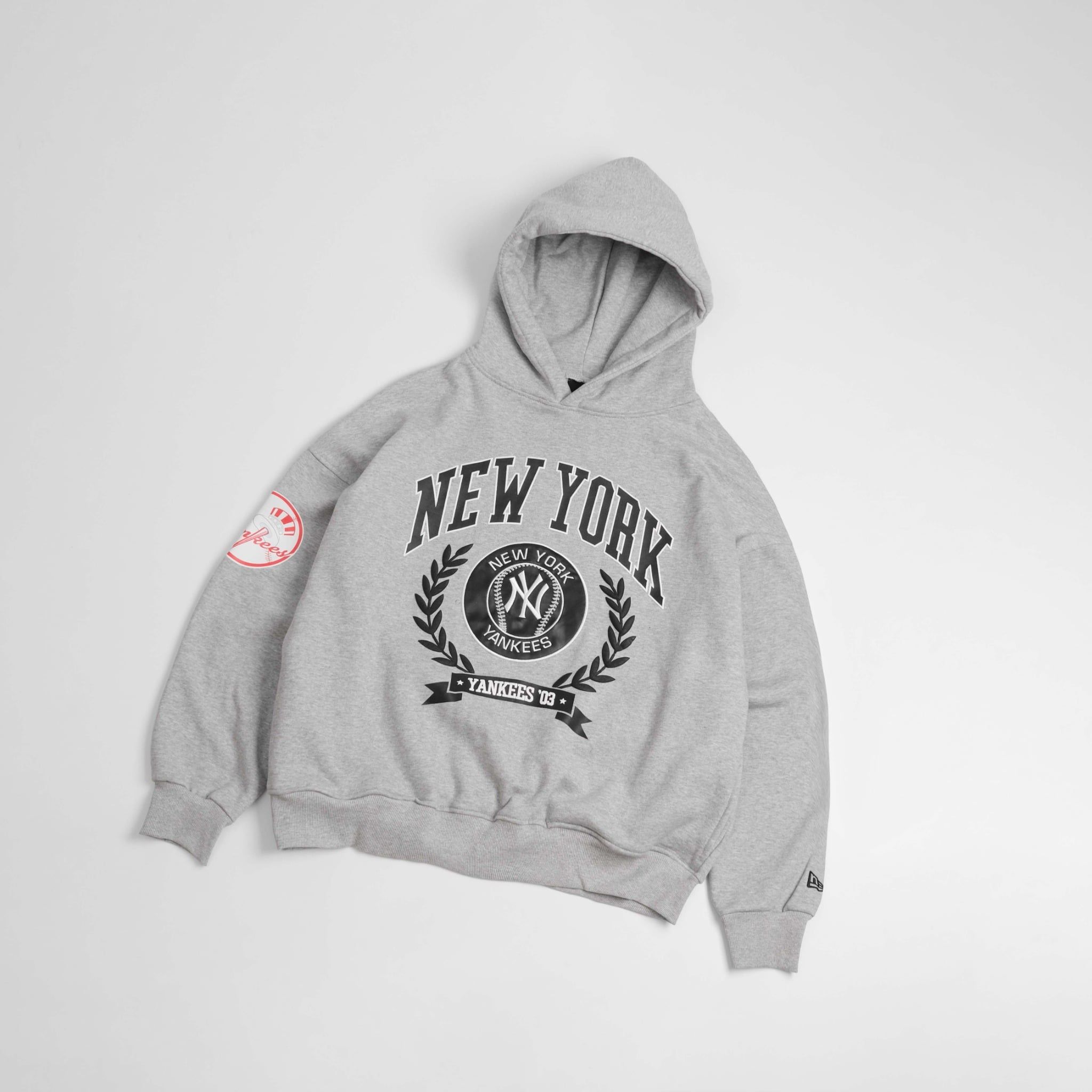  Hoodie New Era New York Xám Hàng Chính Hãng 14362964 