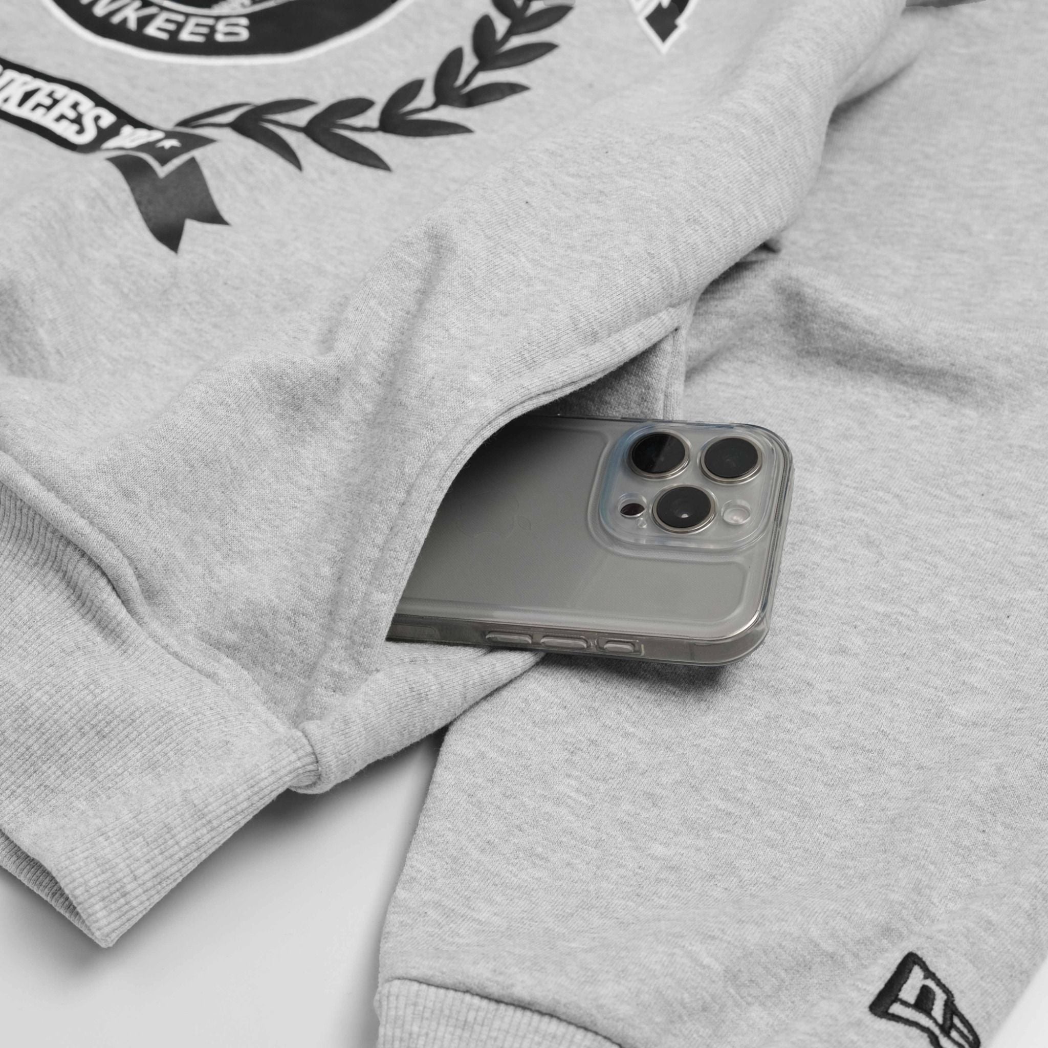  Hoodie New Era New York Xám Hàng Chính Hãng 14362964 