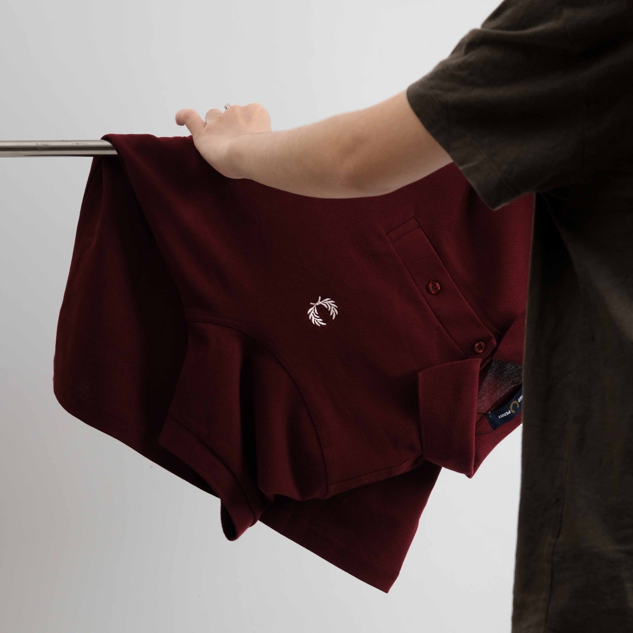  Polo Polo Fred Perry Đỏ Mận Hàng Chính Hãng 