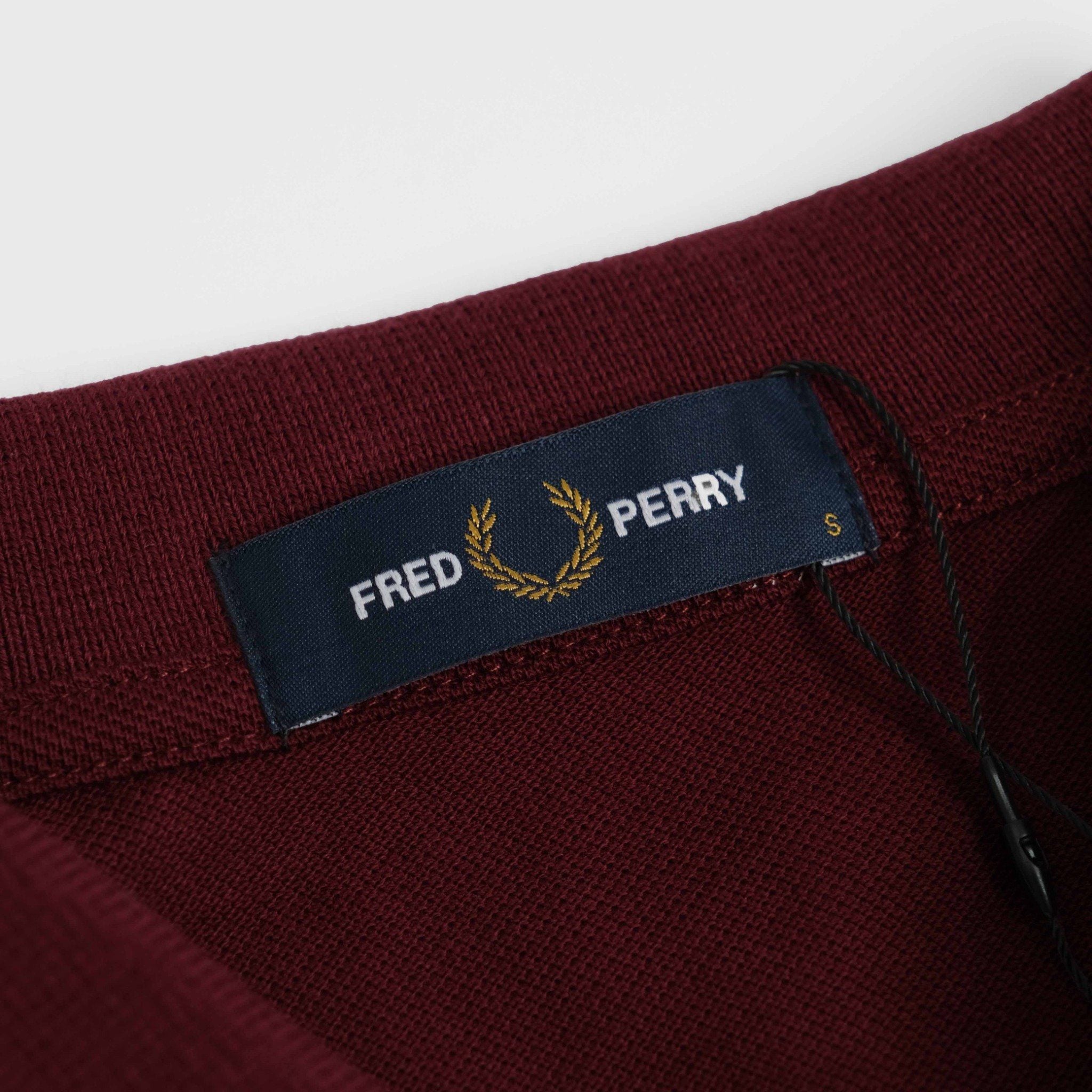  Polo Polo Fred Perry Đỏ Mận Hàng Chính Hãng 