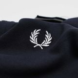  Polo Fred Perry Navy Cổ Viền Hàng Chính Hãng 