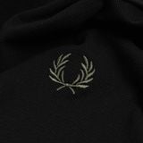  Polo Fred Perry Đen Trơn Hàng Chính Hãng 