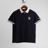  Polo New Era Half Zip Màu Xanh Đen Hàng Chính Hãng 