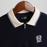  Polo New Era Half Zip Màu Xanh Đen Hàng Chính Hãng 