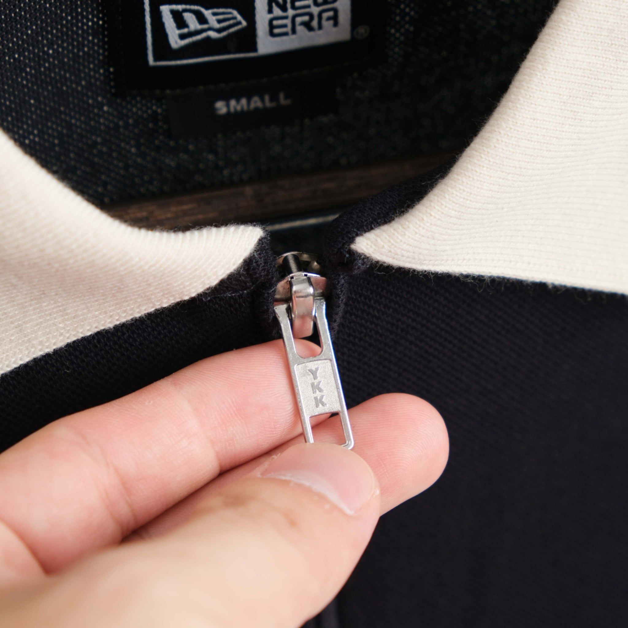  Polo New Era Half Zip Màu Xanh Đen Hàng Chính Hãng 