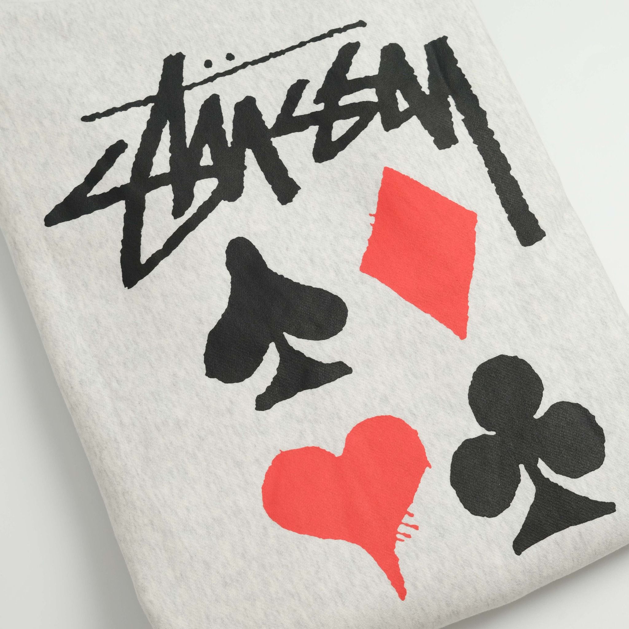 Hoodie Stussy Card Suits Graphic Hàng Chính Hãng 