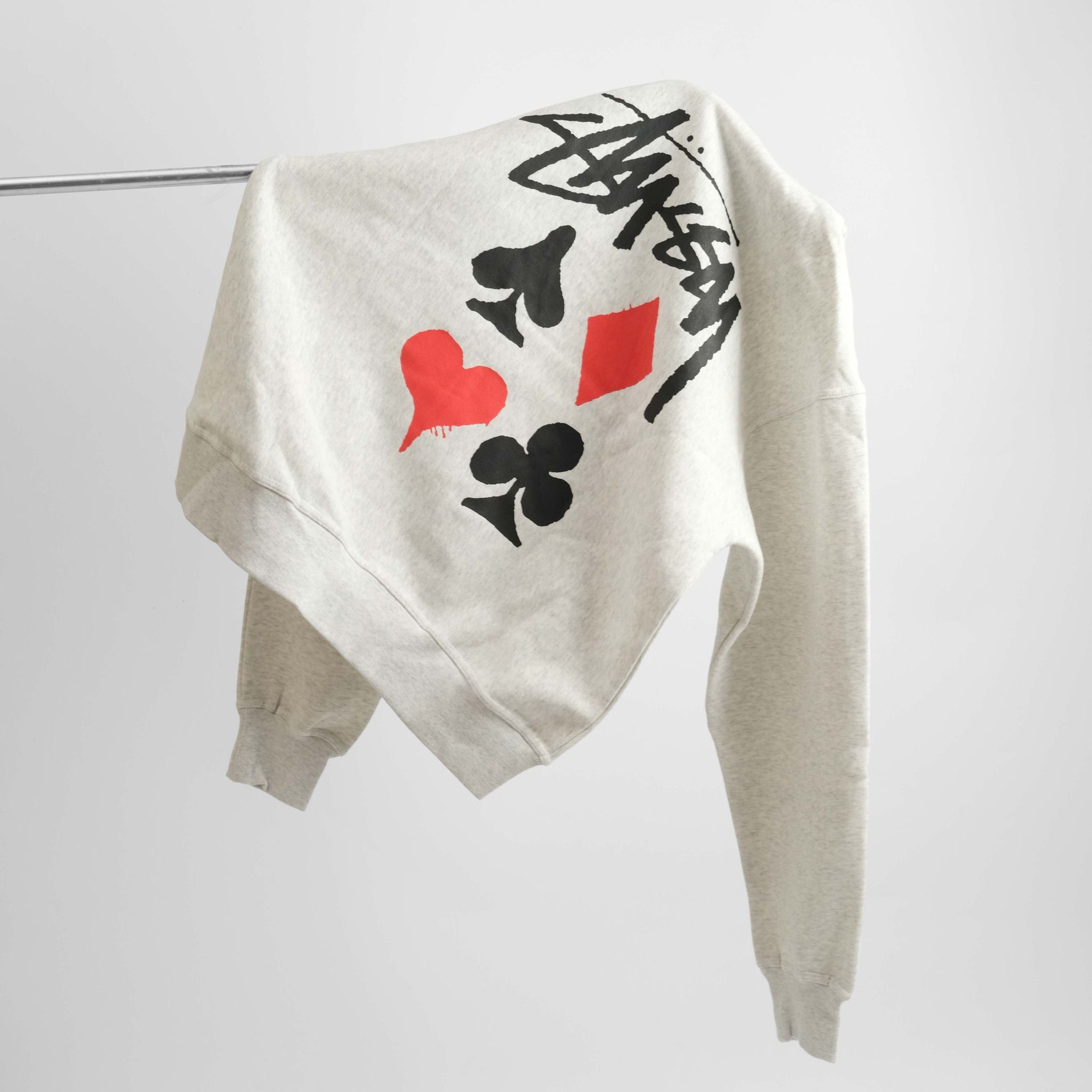  Hoodie Stussy Card Suits Graphic Hàng Chính Hãng 