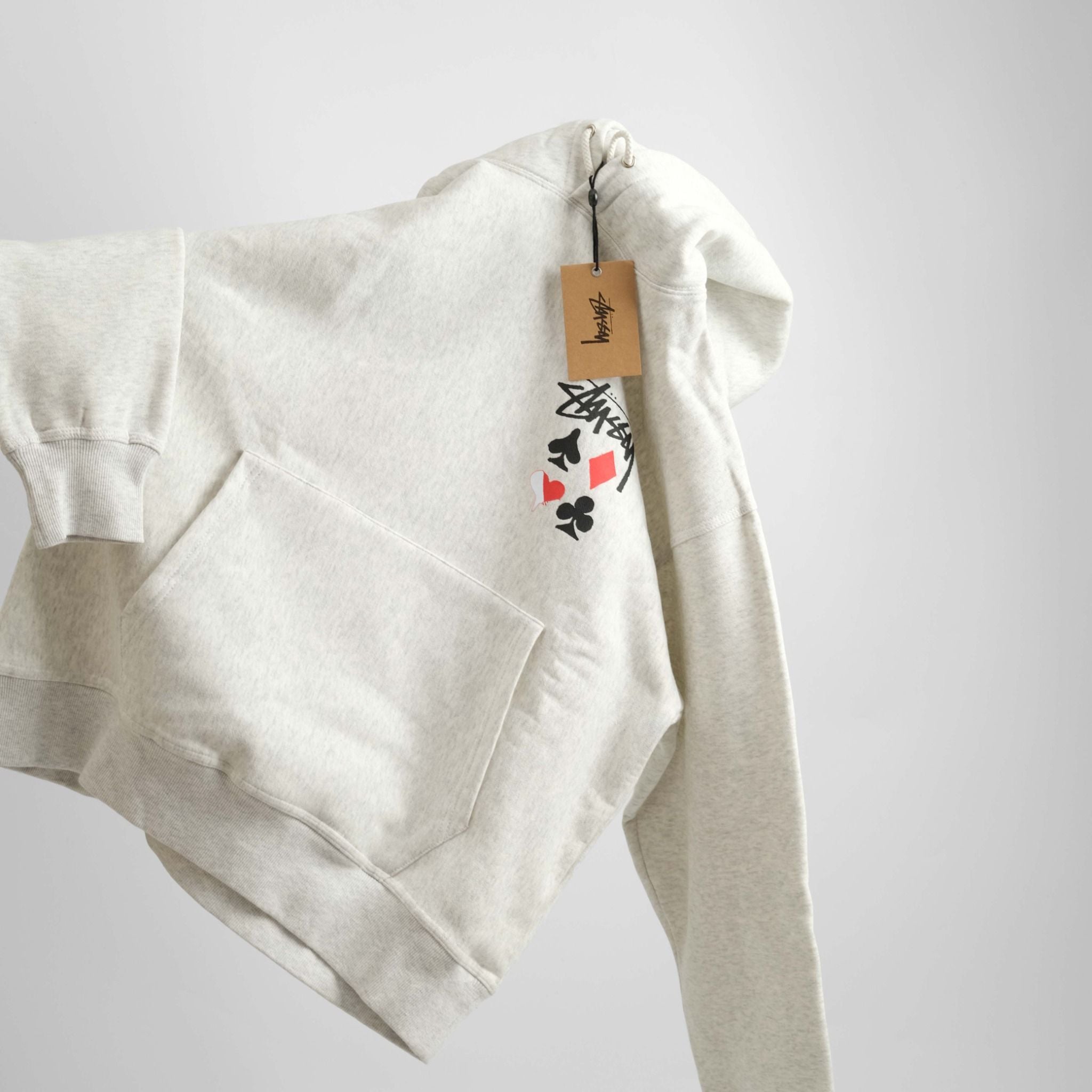  Hoodie Stussy Card Suits Graphic Hàng Chính Hãng 
