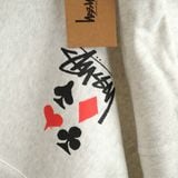  Hoodie Stussy Card Suits Graphic Hàng Chính Hãng 