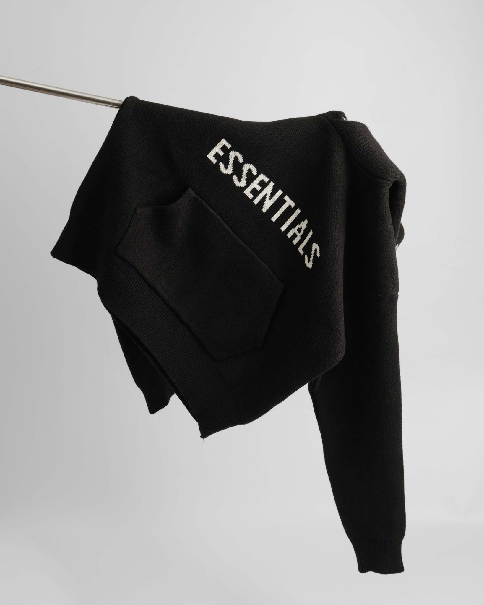  Hooodie Knit Fog Đen Hàng Chính Hãng 