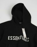  Hooodie Knit Fog Đen Hàng Chính Hãng 
