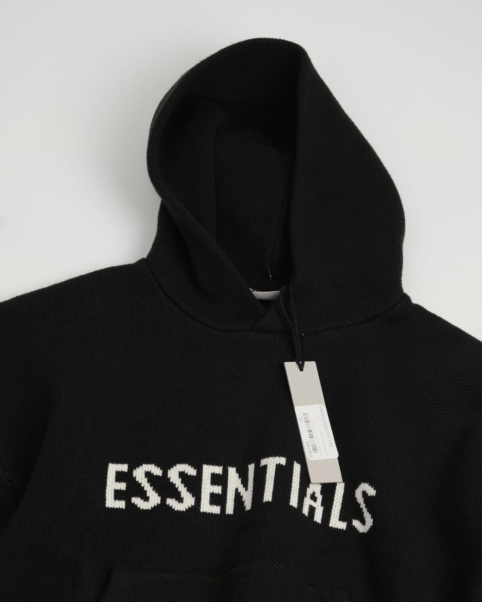  Hooodie Knit Fog Đen Hàng Chính Hãng 