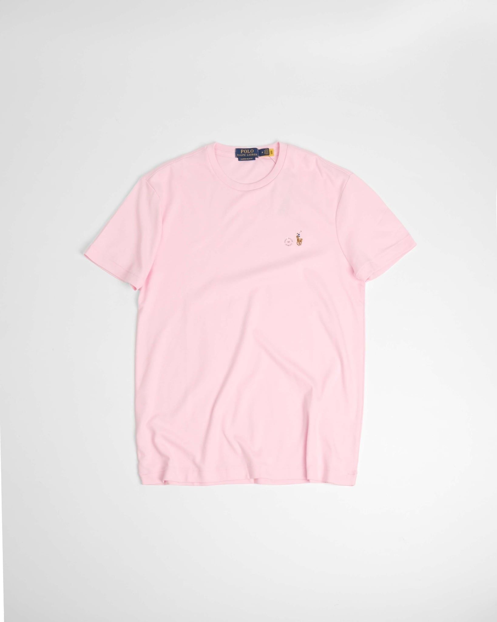  Áo Thun Ralph Laurent Form Custome Slim Fit Màu Hồng 