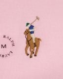  Áo Thun Ralph Laurent Form Custome Slim Fit Màu Hồng 
