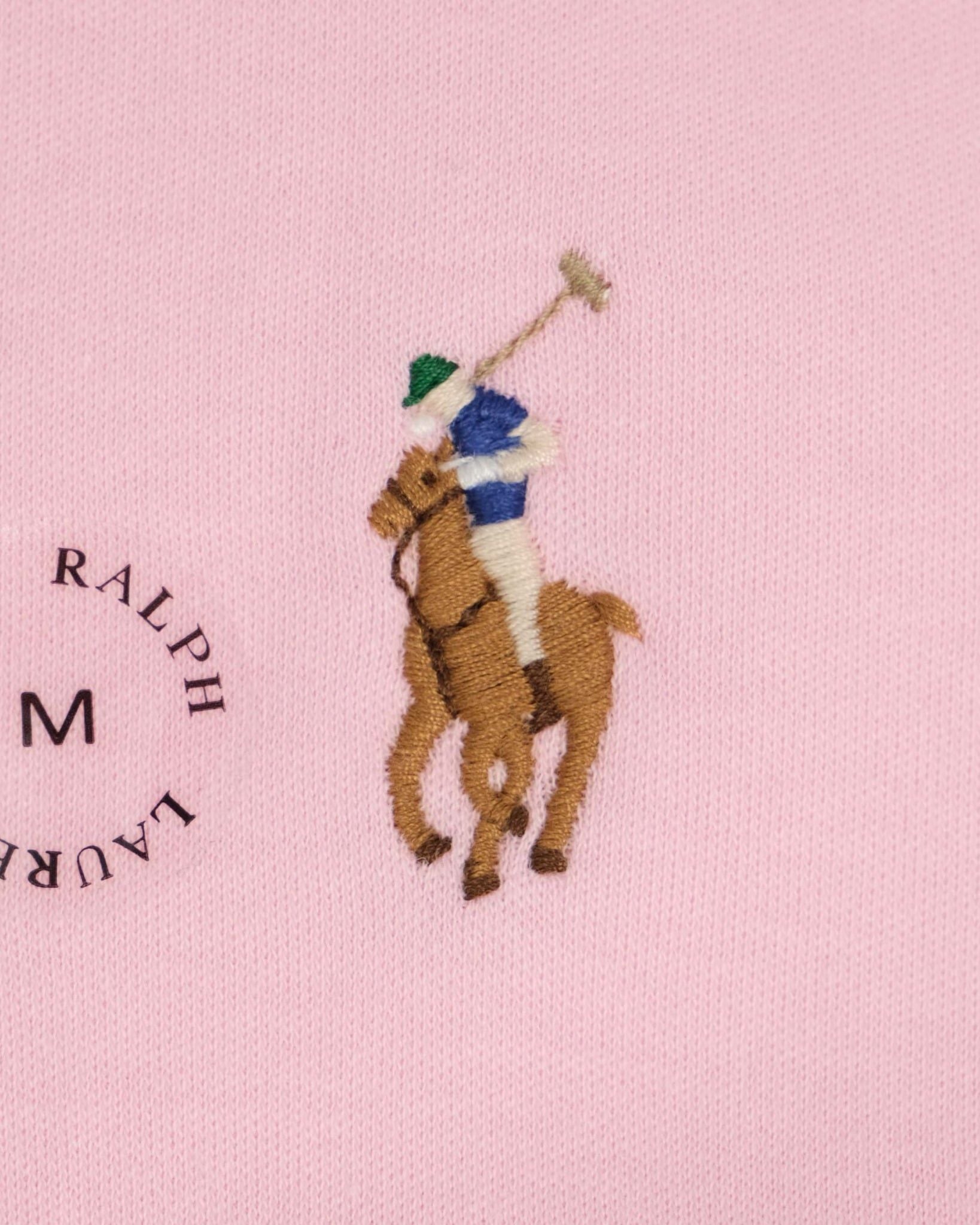  Áo Thun Ralph Laurent Form Custome Slim Fit Màu Hồng 
