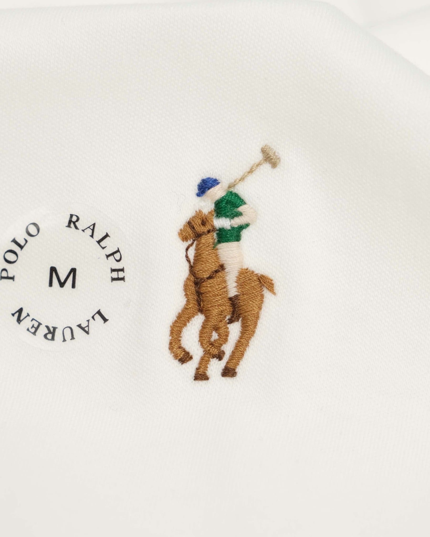  Áo Thun Ralph Laurent Form Custome Slim Fit Màu Trắng 