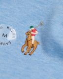  Áo Thun Ralph Laurent Form Custome Slim Fit Màu Xanh Da Trời 