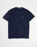  Áo Thun Ralph Laurent Form Custome Slim Fit Màu XANH NAVY 