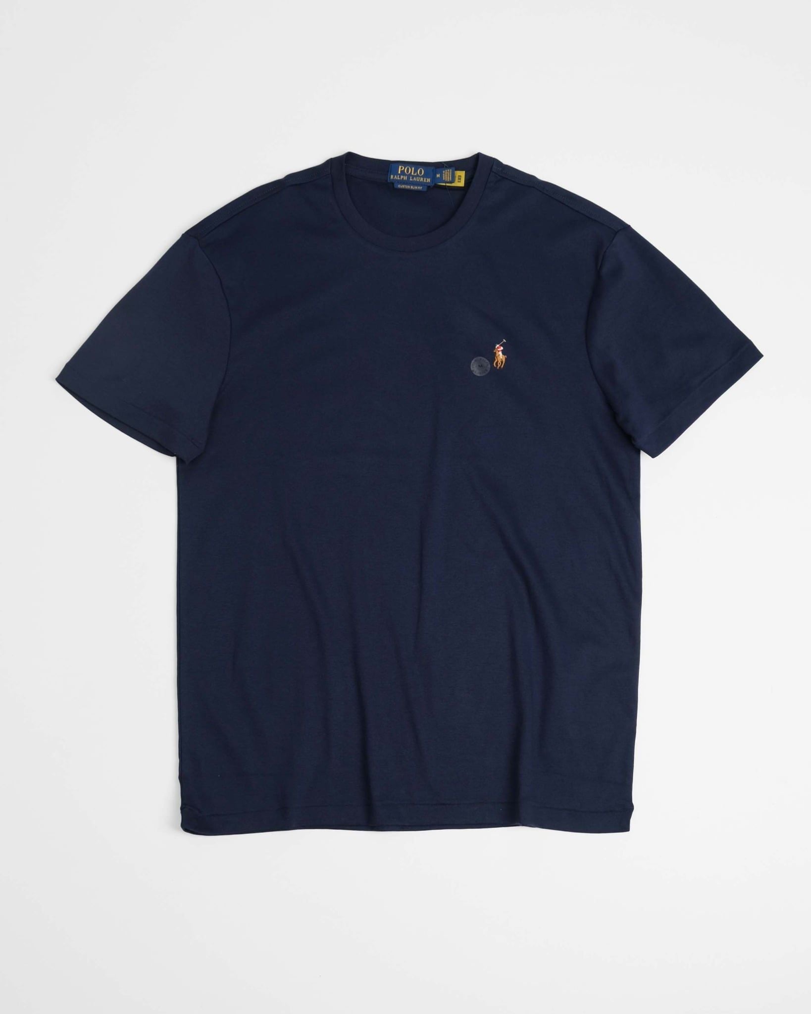  Áo Thun Ralph Laurent Form Custome Slim Fit Màu XANH NAVY 