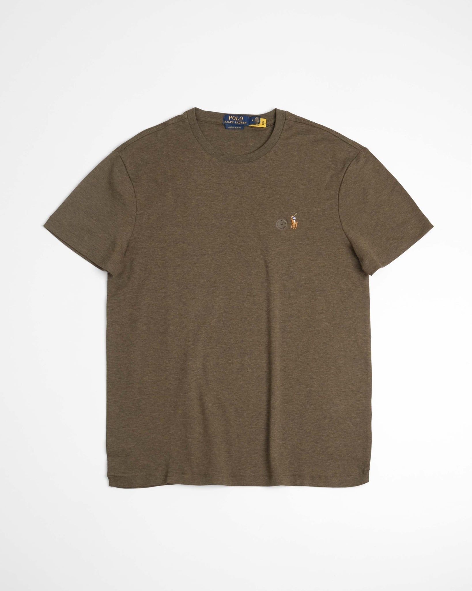  Áo Thun Ralph Laurent Form Custome Slim Fit Màu Rêu 