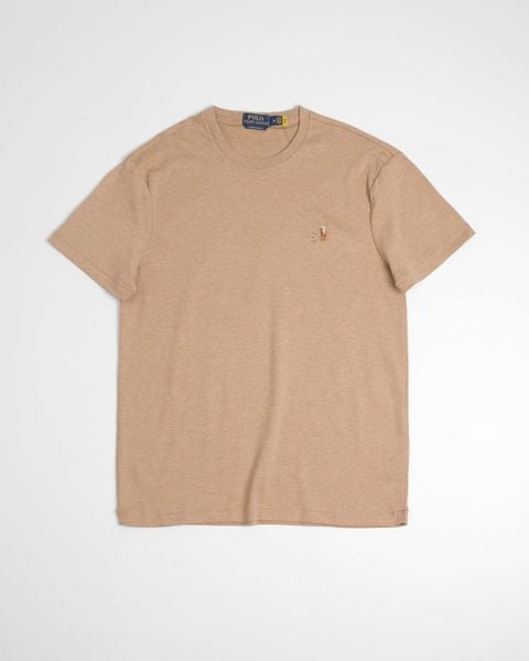  Áo Thun Ralph Laurent Form Custome Slim Fit Màu Nâu 