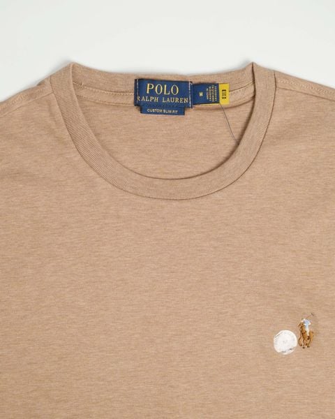  Áo Thun Ralph Laurent Form Custome Slim Fit Màu Nâu 