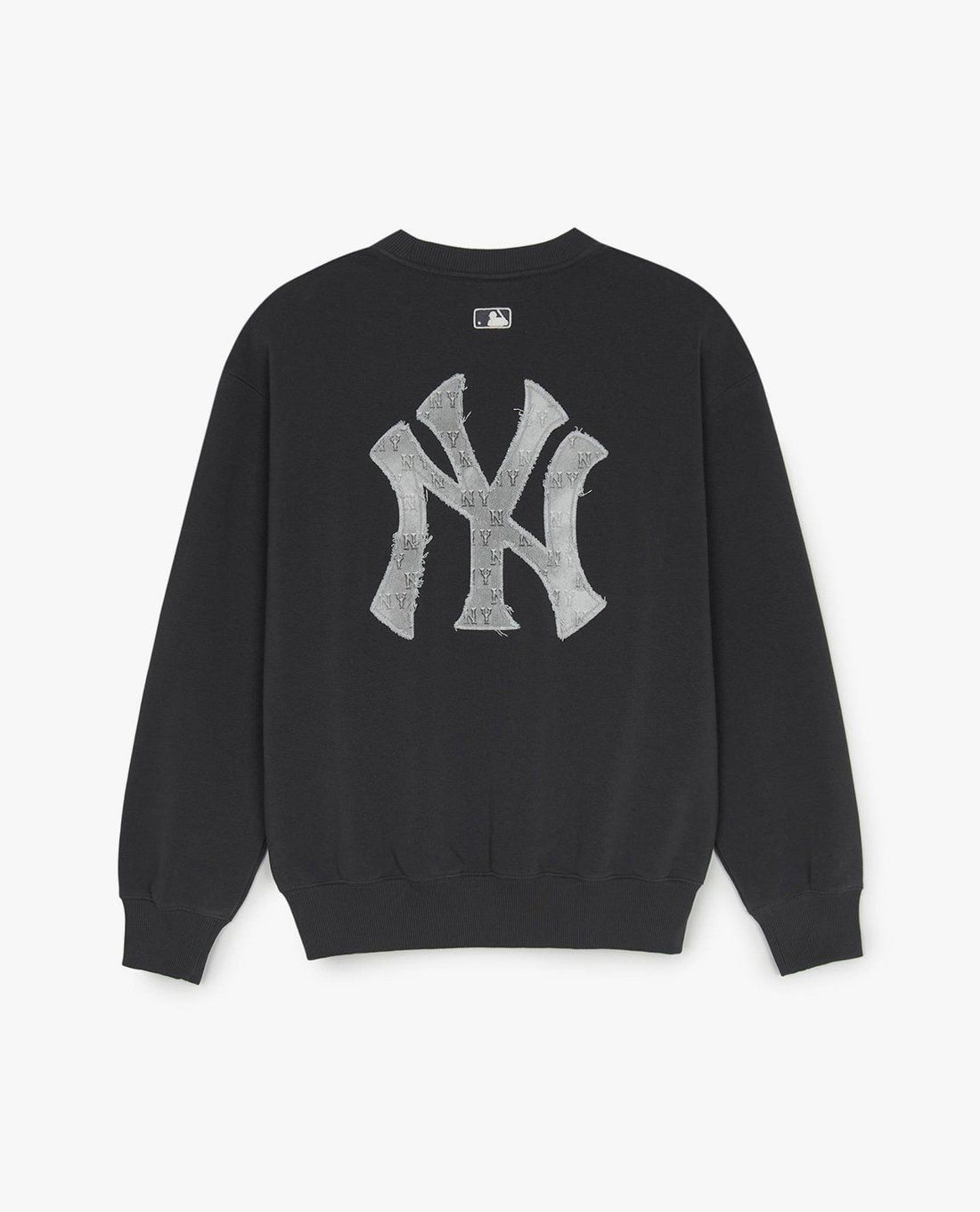  Sweater MLB Mono Denim Xám 3AMTM0851 
